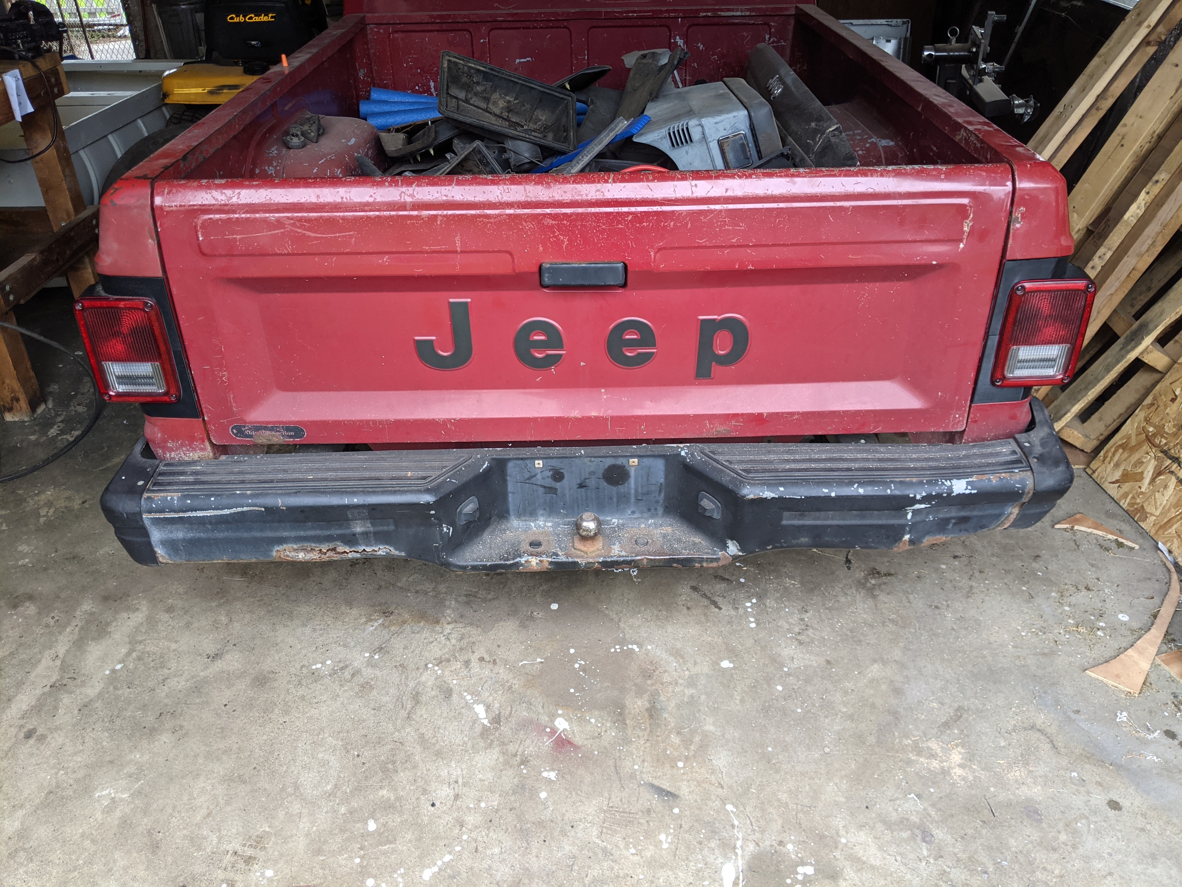 Jeep Comanche (MJ) Tail Light Adapter Kit for Jeep Wrangler (JK) Tail Lights