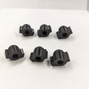 (Pack of 6) Power Seat Gearbox Screw Guides/End Caps for 1984-1996 Jeep XJ Cherokee & MJ Comanche