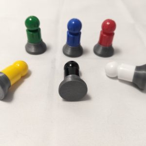 Stabilizers that fit JINX Board Game Pieces (50 pack) - GAME NOT INCLUDED