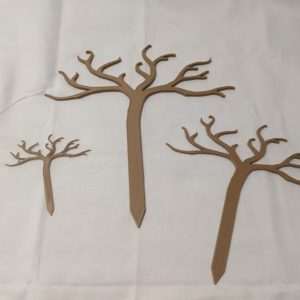 Tree Shaped Plant and Branch Support/holder/Stake (3-pack)