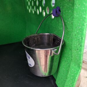 Side Mounted Water Pail Hook for RuffLand Kennel - Fits Medium and Mid-Size